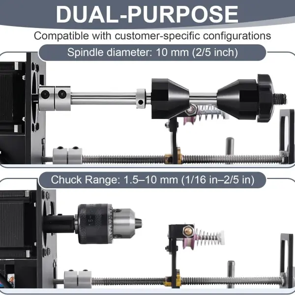 PakaLife Automatic Coil Winding,900RPM Coil Winder Machine with Auto-Wire Alignment Compatible with 18-46AWG Wire,Filament Spool,Ideal For Tool Lines，Coils and Silk Threads