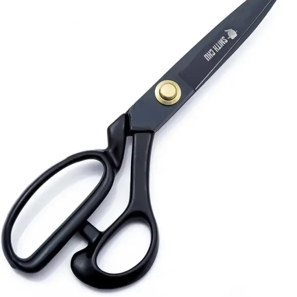SMITH CHU Sewing Scissors-Heavy Duty Tailor Scissors Shears for Fabric,Leather,Raw Materials,Dressingmaking,Altering-Professional Upholstery Shears for Dressmakers Students Office Crafting (10 inch)