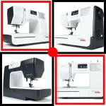 Bernette B38 Computerized Sewing Machine for Quilting & Embroidery with Free Tote Bag – Heavy-Duty, Portable with LCD Display for Seamless Stitching & Creative Sewing Projects