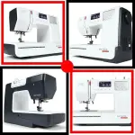 Bernette B38 Computerized Sewing Machine for Quilting & Embroidery with Free Tote Bag – Heavy-Duty, Portable with LCD Display for Seamless Stitching & Creative Sewing Projects