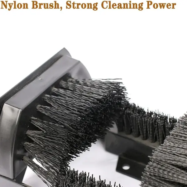 Heavy Duty Boot Scraper Brush - Outdoor Shoe Cleaner Tool for Effective Boot Cleaning, Durable Scraper for Hiking, Gardening, and All Outdoor Activities
