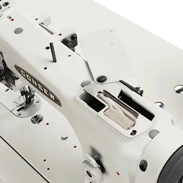 Consew 206RB-5 Single Needle Compound Feed Walking Foot Lockstitch Industrial Sewing Machine Head