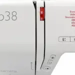 Bernette B38 Swiss Design Computerized Sewing Machine | 394 Stitches, LCD Display, Extension Table, 8 Presser Feet | Bobbins, Needles, Threader, Foot Pedal, Seam Ripper, Screwdriver, Spool Caps