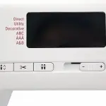 Bernette B38 Swiss Design Computerized Sewing Machine | 394 Stitches, LCD Display, Extension Table, 8 Presser Feet | Bobbins, Needles, Threader, Foot Pedal, Seam Ripper, Screwdriver, Spool Caps
