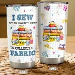 SANDJEST Sewing Tumbler 20oz Stainless Steel Insulated Travel Mug Cup for Women Girls Grandma Mom Sewing Gifts for Birthday Christmas Mothers Day