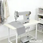 550W Industrial Sewing Machine 1/2HP Commercial Grade Sewing Equipment with Motor 0-5 mm Electric Upholstery Sewing Tool Heavy Duty for Tailors