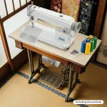 550W Industrial Sewing Machine 1/2HP Commercial Grade Sewing Equipment with Motor 0-5 mm Electric Upholstery Sewing Tool Heavy Duty for Tailors