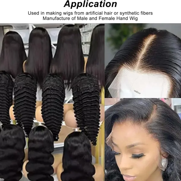 1000W Cordless Electric Wig Sewing Machine, Handheld Hair Transplant Tool for Salon, PU Simulation Wig Maker, Professional Wig Making Equipment, Portable & Efficient.