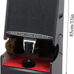 Shoe Shine Machine Automatic Metal Leather Shoe Shine Machine Combo Brush with Electric Induction Mall (Color: Style 1) (Style 1) (Style 2)