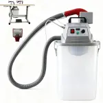 Smart Fabric Thread Trimming Machine with 30L Storage Bucket, Professional 450W Electric Brushless Trimmer, Single Head for Garment Production, High Speed Industrial Sewing Tools Kit