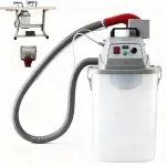 Smart Fabric Thread Trimming Machine with 30L Storage Bucket, Professional 450W Electric Brushless Trimmer, Single Head for Garment Production, High Speed Industrial Sewing Tools Kit