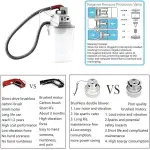 Smart Fabric Thread Trimming Machine with 30L Storage Bucket, Professional 450W Electric Brushless Trimmer, Single Head for Garment Production, High Speed Industrial Sewing Tools Kit