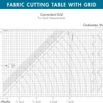 Sew Ready Foldable Hobby and Cutting Grid Table with Grid Top and Storage Drawers for Arts and Crafts, 58.75" W x 36.5" D Table Size, White