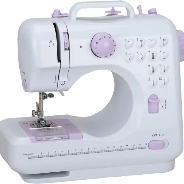 Multifunction Household Sewing Machine 505A 12 Built-in Stitches,Best Electric Sewing Tool for Beginner