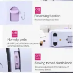 Multifunction Household Sewing Machine 505A 12 Built-in Stitches,Best Electric Sewing Tool for Beginner