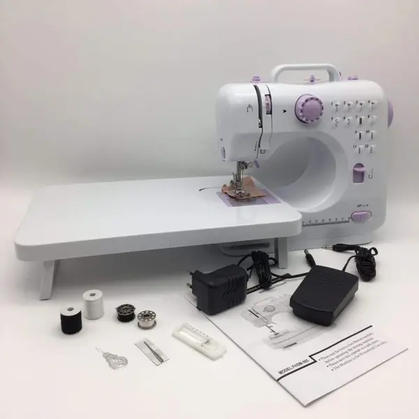 Multifunction Household Sewing Machine 505A 12 Built-in Stitches,Best Electric Sewing Tool for Beginner