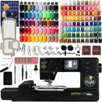Bernette B79 Harry Potter Edition 2-in-1 Sewing & Embroidery Machine with 3 Embroidery Hoops & 130 Polyester Threads