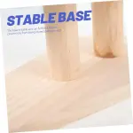 Tabletop Curved Ironing Board with Thickened Stable Support Practical Wood Household Ironing Tool for Sleeve and Garment Steamer Use Easy to Use Design for Areas and Tailoring