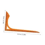 1pc Shape Sewing Ruler Accurate Measuring Tool for Tailoring Crafting and Quilting Scales and Smooth for Easy Use