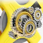 Multipurpose Nylon Fiber Tape Measure with Carrying Handle 3 Meter Reward ABS Tool for Construction Tailoring Indoor Outdoor Portable Handheld Measuring Tool