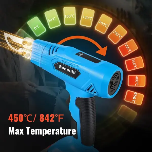 21V Cordless Hot Knife Foam Cutting Tools with 6 Blades 2.0Ah Battery Powered 5-Second Quick Heating Electric Cutting Tool Air Cooling System for Plastic, Rope Cutting Craft Shears