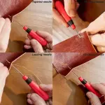 Fabric Scissors Tailor Sewing Shears Threading Needle Tools Kit 10 Inch Heady Duty Scissors Set for Fabric Cutting Professional Extremely Sharp Cloth Scissor Multipurpose Dressmaker (Red)