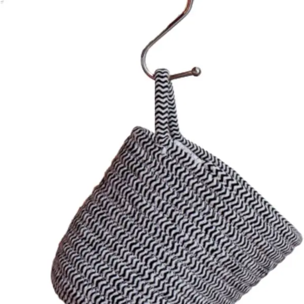 Madam Sew Hanging Scrap Bin with Magnetic Pin Holder | Organize Your Sewing Machine Area | Store Fabric Markers | Magnetic Pin Cushion Top | Essential Sewing Supplies