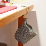 Madam Sew Hanging Scrap Bin with Magnetic Pin Holder | Organize Your Sewing Machine Area | Store Fabric Markers | Magnetic Pin Cushion Top | Essential Sewing Supplies