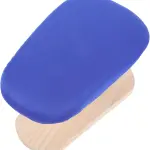 PRETYZOOM Cloth Covered Ironing Board with Wooden Stool and Padded Ironing Pad for Home Use Tabletop Ironing Tool for Clothes and Tailoring