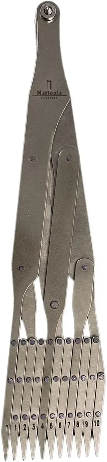 SM SunniMix Measuring Tool for Expanding Ruler in Drapery and Tailoring, 11 Point