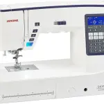 Janome Skyline S6 AE Computerized Sewing and Quilting Machine - Anniversary Edition Sewing Machine Quilting Unit with Built In AcuFeed Flex, 196 Stitches with 4 Fonts, 10 One Step Buttonholes