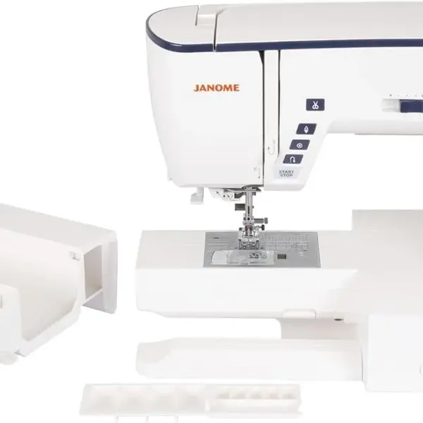 Janome Skyline S6 AE Computerized Sewing and Quilting Machine - Anniversary Edition Sewing Machine Quilting Unit with Built In AcuFeed Flex, 196 Stitches with 4 Fonts, 10 One Step Buttonholes