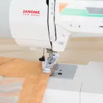 Janome MOD-50 Computerized Sewing Machine with 50 Built-In Stitches, 3 One-Step Buttonholes, Drop Feed and Accessories