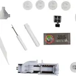 Janome MOD-50 Computerized Sewing Machine with 50 Built-In Stitches, 3 One-Step Buttonholes, Drop Feed and Accessories