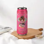 Sewing Tumbler Gifts For Women Girls Sewing Stainless Steel Insulated Tumbler With Straw Lid,Sewing Gifts For Women Quilting Crochet Lover Mom Grandma 17 Oz