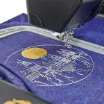 Bernette B79 Harry Potter Edition 2-in-1 Sewing & Embroidery Machine with 3 Embroidery Hoops, 80 Polyester Thread Spools & 230+ Piece Deluxe Accessory Kit