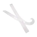 Multi-Functional French Curve Ruler Set for Pattern Making Durable Tailoring Tools for Designers Sewing Rulers with Stylish Curve Design for Garment Creation and DIY Projects