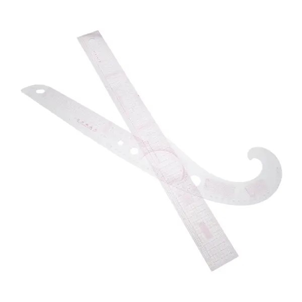 Multi-Functional French Curve Ruler Set for Pattern Making Durable Tailoring Tools for Designers Sewing Rulers with Stylish Curve Design for Garment Creation and DIY Projects