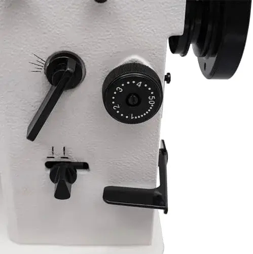 Industrial Electric Sewing Machine - Heavy Duty, 2000 RPM, Portable Lockstitch for Thick Materials
