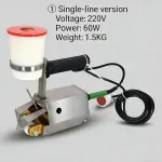 Cycloid Veneer Patchwork Machine, 10-100 Thickness, Efficient Panel Patchwork Sewing Tool for Wood Automatic Industrial Veneer Jointer for Woodworking Production Line (Double)