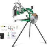 Leather Sewing Machine, Manual Cobbler Sewing Machine Leather, Shoe Repair Machine with Dual Cotton Nylon Line Canvas for Shoe Tents and Belt