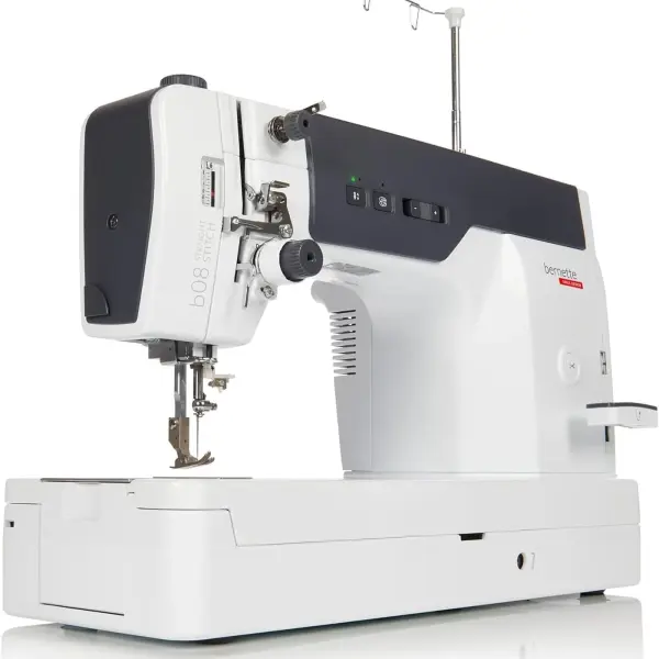 Bernette B08 Straight Stitch Sewing Machine | High-Speed 1600 Stitches Per Minute | Industrial-Style Heavy Duty Design for Professional Sewing