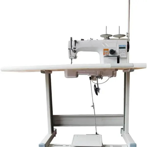Electronic Sewing Machines 550W Computer Direct Drive Flat Sewing Machine 220V Fully Automatic Industrial Sewing Machine With Table