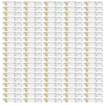 100Pcs Soft Measuring Tape, Flexible Plastic Sewing Ruler, Double Scale Measurement Tool, Portable and Accurate for Tailoring and Craft
