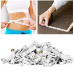 100Pcs Soft Measuring Tape, Flexible Plastic Sewing Ruler, Double Scale Measurement Tool, Portable and Accurate for Tailoring and Craft