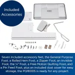 Brother PQ1600S High-Speed Straight Stitch Sewing & Quilting Machine