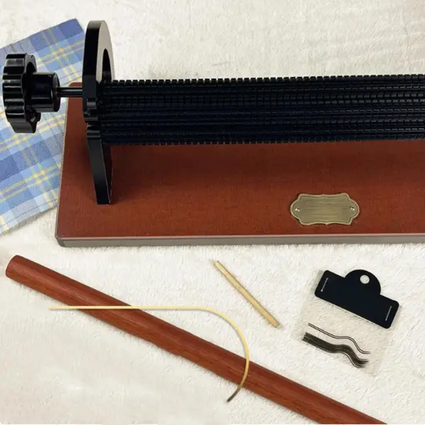 Smocking Pleater for Fabric, 24 Row Easy Pleating Tool with Strong Applicability, Ideal for Clothing DIY and Ruffler Sewing Machine Projects