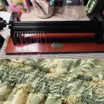 Smocking Pleater for Fabric, 24 Row Easy Pleating Tool with Strong Applicability, Ideal for Clothing DIY and Ruffler Sewing Machine Projects