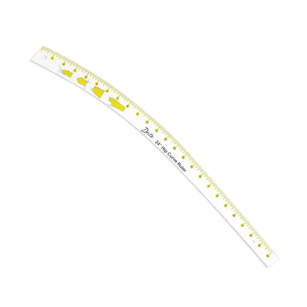 Dritz Design Ruler Trio with Styling Design, Curve & Hip Curve Rulers for Sewing