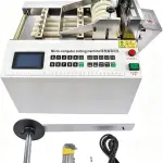 YS-100 Auto Heat-shrink Tube Cutter 110V Cable Pipe Cutting Machine, Cutting Width 0-100mm